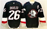 Men's Buffalo Sabres #26 Rasmus Dahlin Black 2024-25 Alternate With A Patch Stitched Jersey,baseball caps,new era cap wholesale,wholesale hats