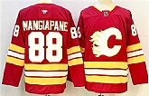 Men's Calgary Flames #88 Andrew Mangiapane Red 2024-25 Home Stitched Hockey Jersey,baseball caps,new era cap wholesale,wholesale hats
