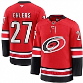 Men's Carolina Hurricanes #27 Nikolaj Ehlers Red 2024-25 Alternate Stitched Hockey Jersey Dzhi,baseball caps,new era cap wholesale,wholesale hats