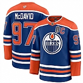 Men's Edmonton Oilers #97 Connor McDavid Royal 2025 Stanley Cup Final Patch And C Patch Stitched Hockey Jersey Dzhi,baseball caps,new era cap wholesale,wholesale hats