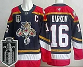 Men's Florida Panthers #16 Aleksander Barkov Navy 2025 Stanley Cup Final Authentic Jersey,baseball caps,new era cap wholesale,wholesale hats