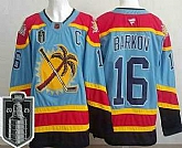 Men's Florida Panthers #16 Aleksander Barkov Blue 2025 Stanley Cup Final Authentic Jersey,baseball caps,new era cap wholesale,wholesale hats