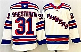 Men's New York Rangers #31 Igor Shesterkin White 2024-25 Away Stitched Hockey Jersey,baseball caps,new era cap wholesale,wholesale hats