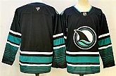 Men's San Jose Sharks Blank Black 2024-25 Alternate Stitched Hockey Jersey,baseball caps,new era cap wholesale,wholesale hats