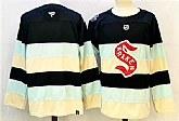 Men's Seattle Kraken Blank Deep Sea Blue Winter Classic With A Patch Stitched Hockey Jersey,baseball caps,new era cap wholesale,wholesale hats