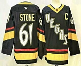 Men's Vegas Golden Knights #61 Mark Stone Black Reverse Retro Authentic Jersey,baseball caps,new era cap wholesale,wholesale hats