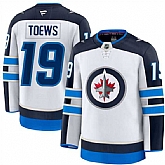 Men's Winnipeg Jets #19 Jonathan Toews White 2024-25 Away Stitched Hockey Jersey Dzhi,baseball caps,new era cap wholesale,wholesale hats