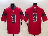 Men's Houston Texans #3 Tank Dell Red Vapor Untouchable Stitched Football Jersey,baseball caps,new era cap wholesale,wholesale hats