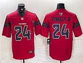 Men's Houston Texans #24 Derek Stingley Jr. Red Vapor Untouchable Football Stitched Jersey,baseball caps,new era cap wholesale,wholesale hats