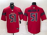 Men's Houston Texans #51 Will Anderson Jr. Red Vapor Untouchable Football Stitched Jersey,baseball caps,new era cap wholesale,wholesale hats