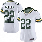 Women's Green Bay Packers #22 Matthew Golden White 2025 Vapor Untouchable Limited Stitched Jersey Dzhi,baseball caps,new era cap wholesale,wholesale hats