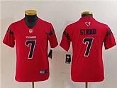 Youth Houston Texans #7 C.J. Stroud Red Vapor Untouchable Limited Stitched Jersey,baseball caps,new era cap wholesale,wholesale hats