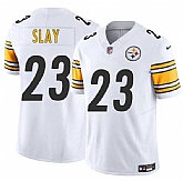 Men & Women & Youth Pittsburgh Steelers #23 Darius Slay White 2025 F.U.S.E. Vapor Limited Stitched Jersey,baseball caps,new era cap wholesale,wholesale hats