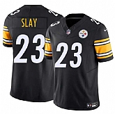 Men & Women & Youth Pittsburgh Steelers #23 Darius Slay Black 2025 F.U.S.E. Vapor Limited Stitched Jersey,baseball caps,new era cap wholesale,wholesale hats
