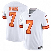 Men & Women & Youth Tampa Bay Buccaneers #7 Bucky Irving White 2025 F.U.S.E. Vapor Limited Stitched Jersey,baseball caps,new era cap wholesale,wholesale hats