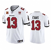 Men & Women & Youth Tampa Bay Buccaneers #13 Mike Evans White 2025 50th Anniversary Patch And 4-Star C Patch Vapor Untouchable Limited Stitched Jersey,baseball caps,new era cap wholesale,wholesale hats