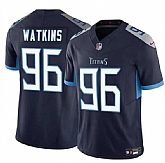 Men & Women & Youth Tennessee Titans #96 Carlos Watkins Navy 2025 F.U.S.E. Vapor Limited Stitched Jersey,baseball caps,new era cap wholesale,wholesale hats