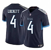 Men & Women & Youth Tennessee Titans #4 Tyler Lockett Navy 2025 F.U.S.E. Vapor Limited Stitched Jersey,baseball caps,new era cap wholesale,wholesale hats