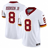 Men & Women & Youth Washington Commanders #8 Brian Robinson Jr. White 2025 F.U.S.E. Throwback Vapor Limited Stitched Jersey,baseball caps,new era cap wholesale,wholesale hats