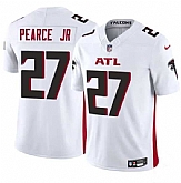 Men & Women & Youth Atlanta Falcons #27 James Pearce Jr White 2025 Draft F.U.S.E. Vapor Untouchable Limited Stitched Jersey,baseball caps,new era cap wholesale,wholesale hats