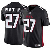 Men & Women & Youth Atlanta Falcons #27 James Pearce Jr Black 2025 Draft F.U.S.E. Vapor Untouchable Limited Stitched Jersey,baseball caps,new era cap wholesale,wholesale hats
