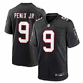 Men & Women & Youth Atlanta Falcons #9 Michael Penix Jr. Black Alternate Stitched Vapor Limited Jersey,baseball caps,new era cap wholesale,wholesale hats