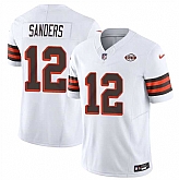 Men & Women & Youth Cleveland Browns #12 Shedeur Sanders White 2025 Draft 1946 Collection F.U.S.E. Vapor Limited Stitched Jersey,baseball caps,new era cap wholesale,wholesale hats
