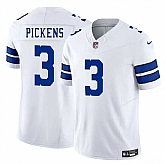 Men & Women & Youth Dallas Cowboys #3 George pickens White 2025 F.U.S.E. Vapor Untouchable Limited Stitched Jersey,baseball caps,new era cap wholesale,wholesale hats