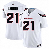Men & Women & Youth Houston Texans #21 Nick Chubb White 2025 F.U.S.E. Vapor Limited Stitched Jersey,baseball caps,new era cap wholesale,wholesale hats