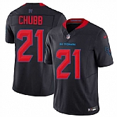Men & Women & Youth Houston Texans #21 Nick Chubb Navy 2nd Alternate 2025 F.U.S.E. Vapor Limited Stitched Jersey,baseball caps,new era cap wholesale,wholesale hats