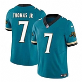 Men & Women & Youth Jacksonville Jaguars #7 Brian Thomas Jr Teal 2025 F.U.S.E. Prowler Throwback Vapor Untouchable Stitched Jersey,baseball caps,new era cap wholesale,wholesale hats