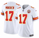 Men & Women & Youth Kansas City Chiefs #17 Gardner Minshew White 2025 F.U.S.E. Vapor Untouchable Limited Stitched Jersey,baseball caps,new era cap wholesale,wholesale hats