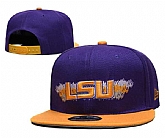 LSU Tigers Stitched Snapback Hats 003,baseball caps,new era cap wholesale,wholesale hats