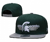 Michigan State Spartans Stitched Snapback Hats 001,baseball caps,new era cap wholesale,wholesale hats