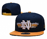 Notre Dame Fighting Irish Stitched Snapback Hats,baseball caps,new era cap wholesale,wholesale hats
