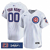 Men's Chicago Cubs Active Player Custom White Ryne Sandberg Tribute Vapor Limited V3 Stitched Baseball Jersey,baseball caps,new era cap wholesale,wholesale hats