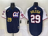 Men's American League #29 Cal Raleigh Navy Alternate 2025 All-Star With Patch Edition Limited Stitched Jersey,baseball caps,new era cap wholesale,wholesale hats