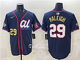Men's American League #29 Cal Raleigh Navy 2025 All-Star Edition V2 Limited Stitched Jersey,baseball caps,new era cap wholesale,wholesale hats