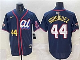 Men's American League #44 Julio Rodriguez Navy 2025 All-Star Edition Limited Stitched Jersey,baseball caps,new era cap wholesale,wholesale hats