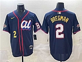 Men's American League #2 Alex Bregman Navy 2025 All-Star Edition Limited Stitched Jersey,baseball caps,new era cap wholesale,wholesale hats