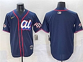 Men's American League Tampa Bay Rays Blank Navy 2025 All-Star Edition Limited Stitched Jersey,baseball caps,new era cap wholesale,wholesale hats