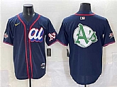 Men's American League Oakland Athletics Team Big Logo Navy 2025 All-Star Edition Limited Stitched Jersey,baseball caps,new era cap wholesale,wholesale hats