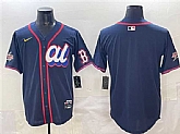 Men's American League Boston Red Sox Blank Navy 2025 All-Star Edition Limited Stitched Jersey,baseball caps,new era cap wholesale,wholesale hats