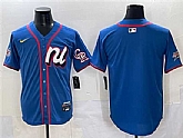 Men's National League Colorado Rockies Blank Blue 2025 All-Star Edition Limited Stitched Jersey,baseball caps,new era cap wholesale,wholesale hats