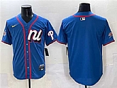 Men's National League Philadelphia Phillies Blank Blue 2025 All-Star Edition Limited Stitched Jersey,baseball caps,new era cap wholesale,wholesale hats