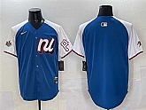 Men's National League Pittsburgh Pirates Blank Blue Alternate 2025 All-Star Edition Limited Stitched Jersey,baseball caps,new era cap wholesale,wholesale hats