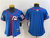 Women's National League St. Louis Cardinals Blank Blue 2025 All-Star Edition Limited Stitched Jersey(Run Small),baseball caps,new era cap wholesale,wholesale hats