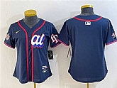 Women's American League Tampa Bay Rays Blank Navy 2025 All-Star Edition Limited Stitched Jersey(Run Small),baseball caps,new era cap wholesale,wholesale hats