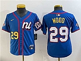 Women's National League #29 James Wood Blue 2025 All-Star Edition Limited Stitched Jersey(Run Small),baseball caps,new era cap wholesale,wholesale hats
