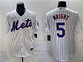 Men's New York Mets #5 David Wright White Stitched Jersey,baseball caps,new era cap wholesale,wholesale hats